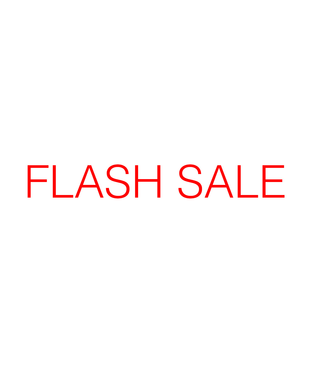 Flash Sale